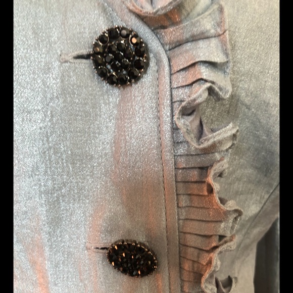 ADRIANNA PAPELL Evening Essentials dressy jacket - Picture 3 of 7